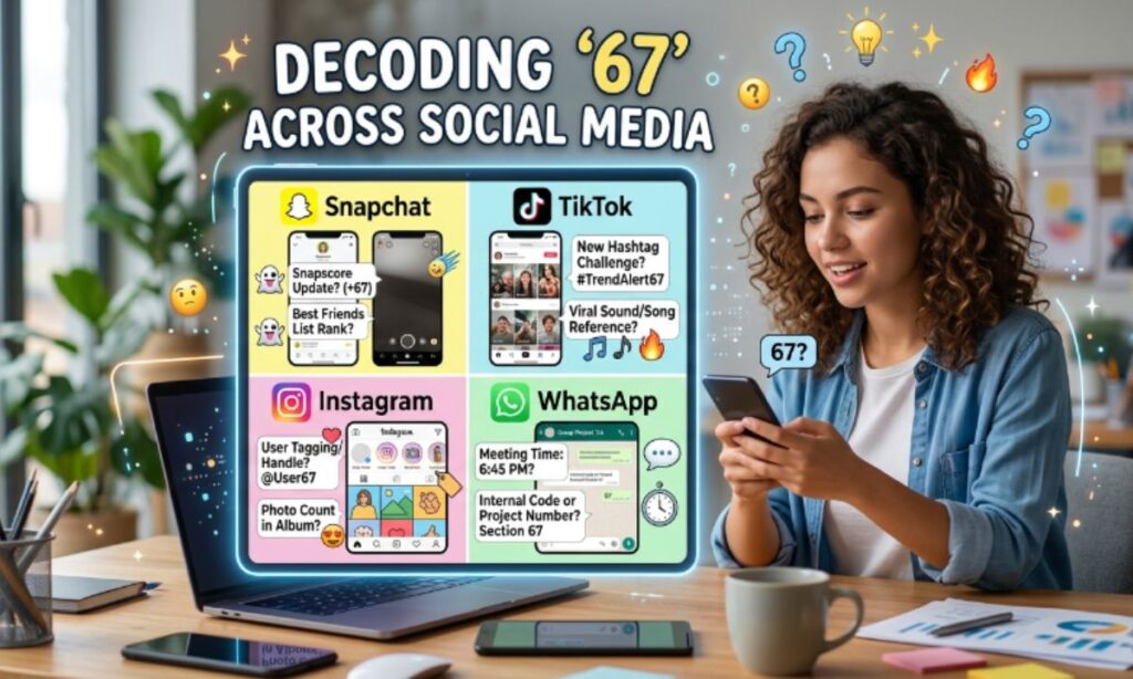 67 Meaning on Snapchat, TikTok, Instagram & WhatsApp