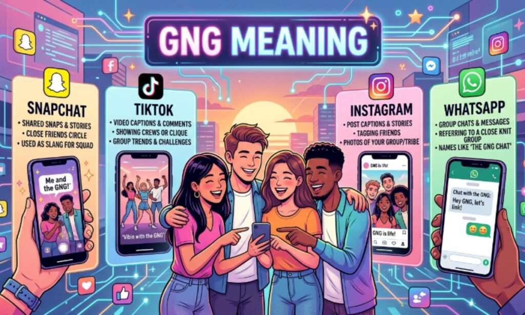 GNG Meaning on Snapchat, TikTok, Instagram & WhatsApp