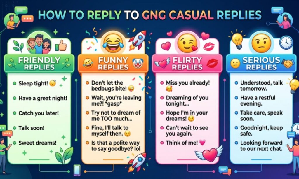 How to Reply to GNG
