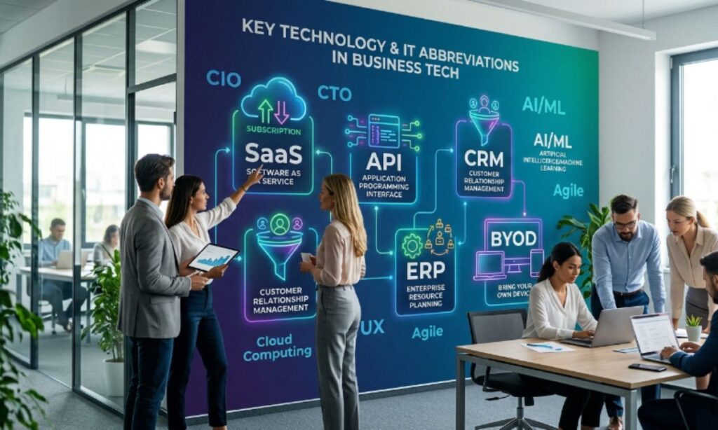 Technology & IT Abbreviations in Business Tech 