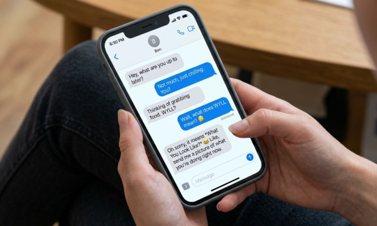 WYLL Mean in Text From a Guy
