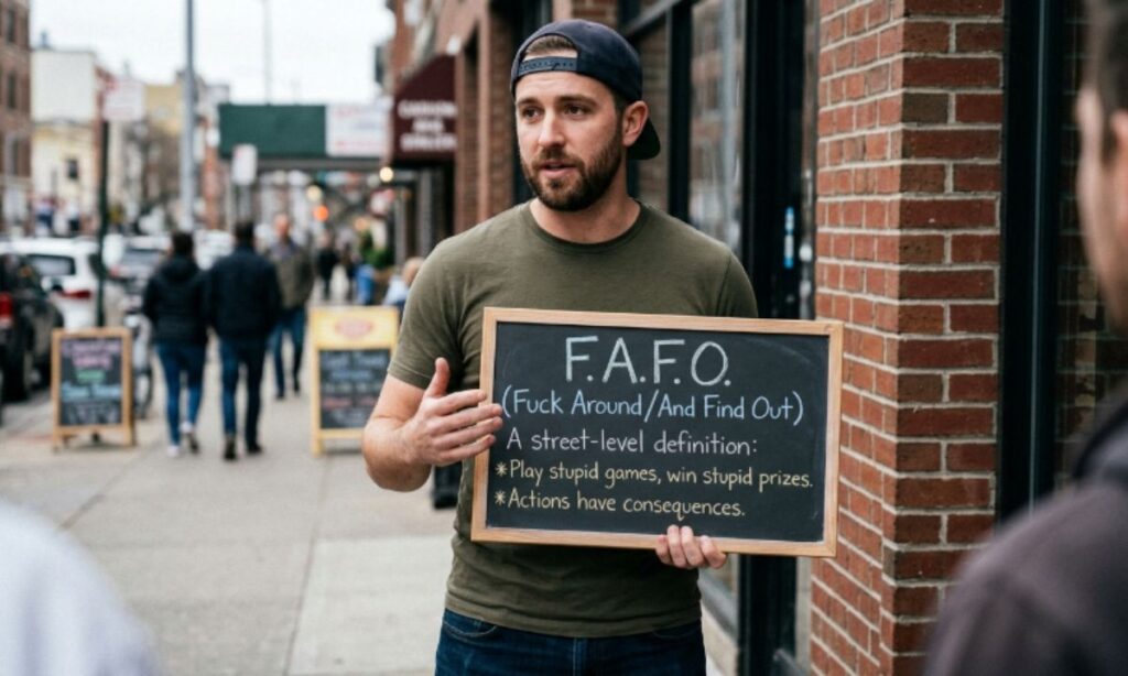 What Does FAFO Meaning From a Guy