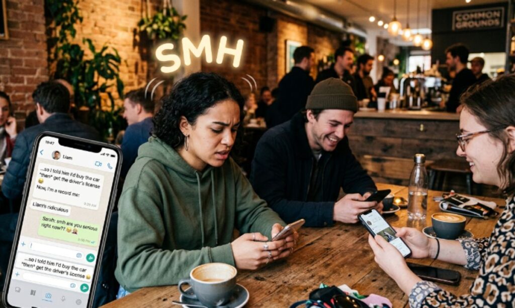 people use SMH in texts and social media