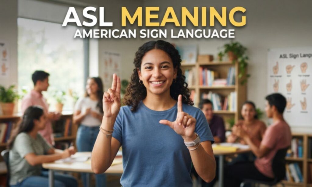 ASL Meaning 