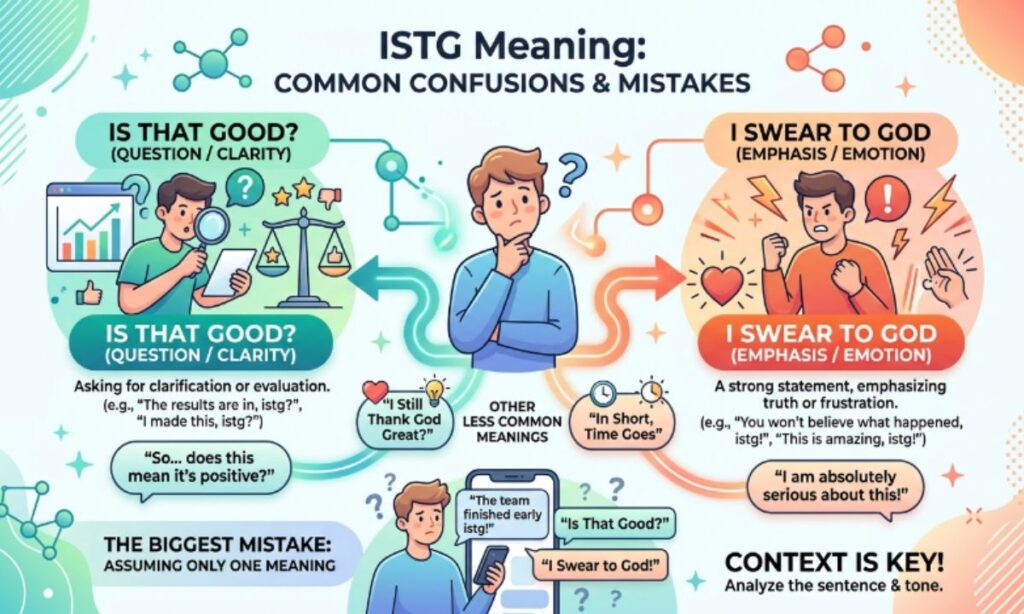 Common Confusions ISTG Meaning