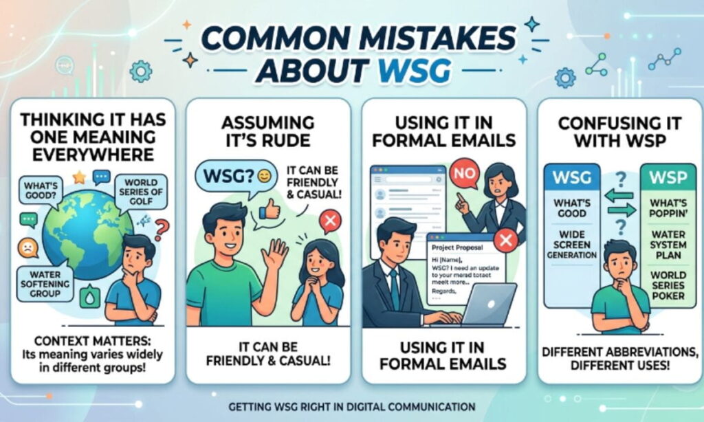 Common Mistakes About WSG