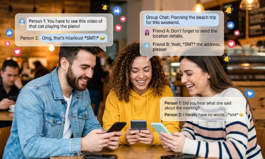 Examples of SMT in Conversations 