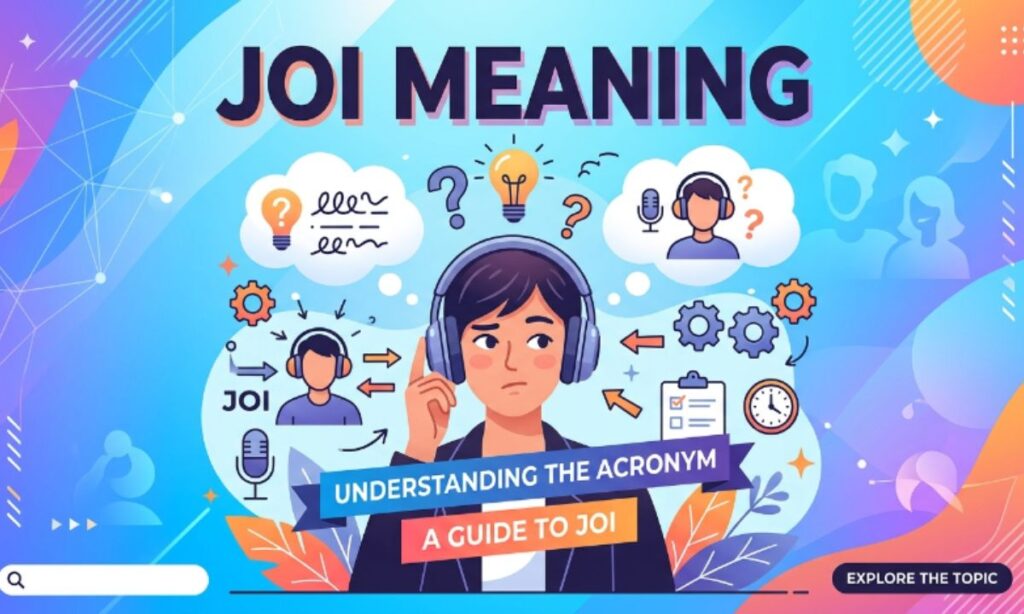 Full Form & Short Meaning of JOI