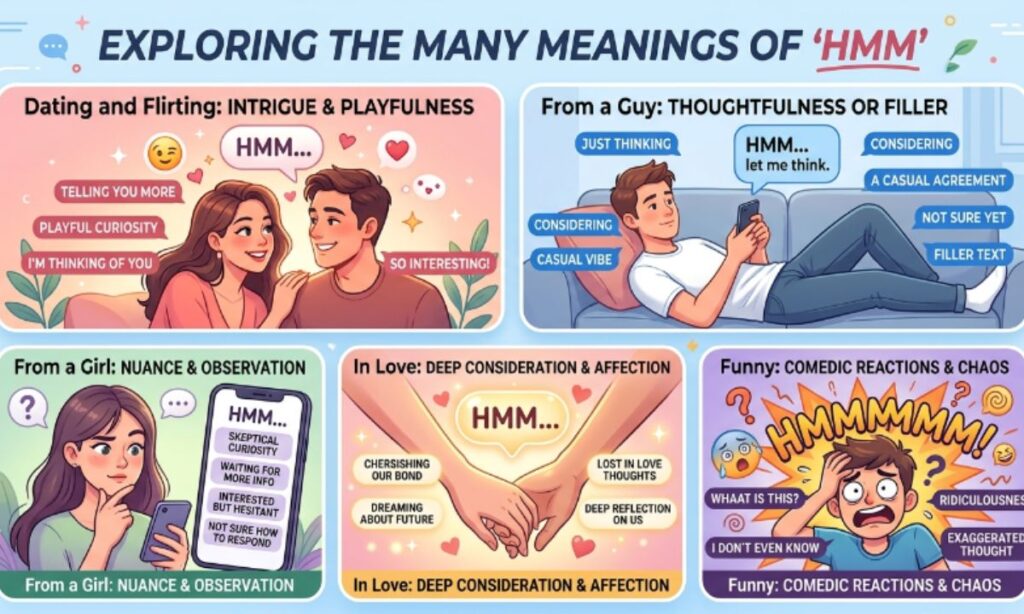 HMM Meaning in Dating and Flirting