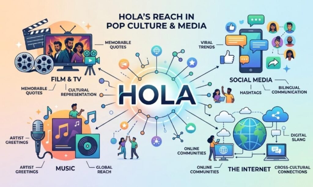 Hola in Pop Culture, Media & the Internet
