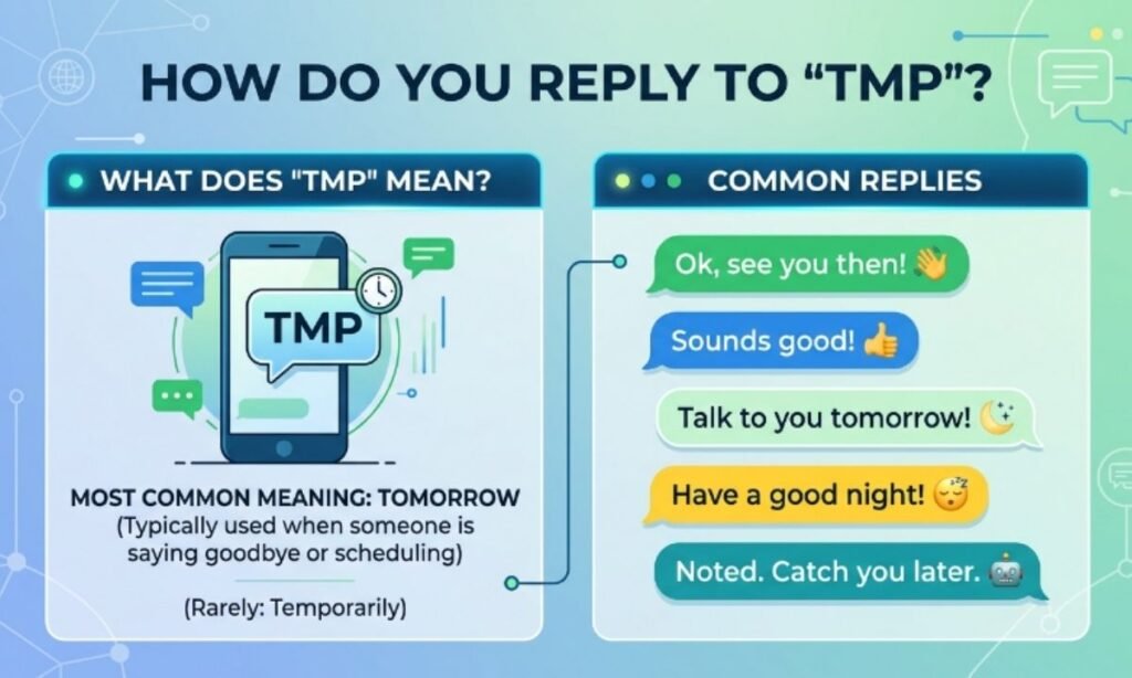 How Do You Reply to TMP