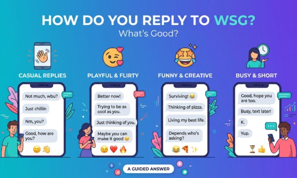 How Do You Reply to WSG