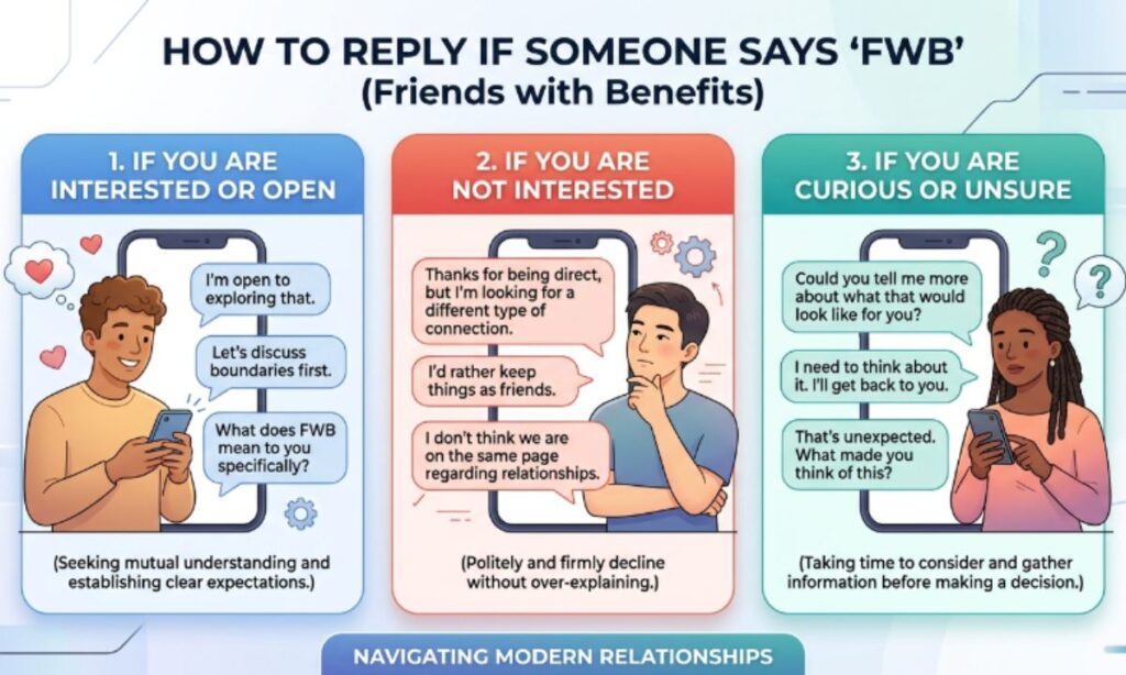 How to Reply If Someone Says FWB