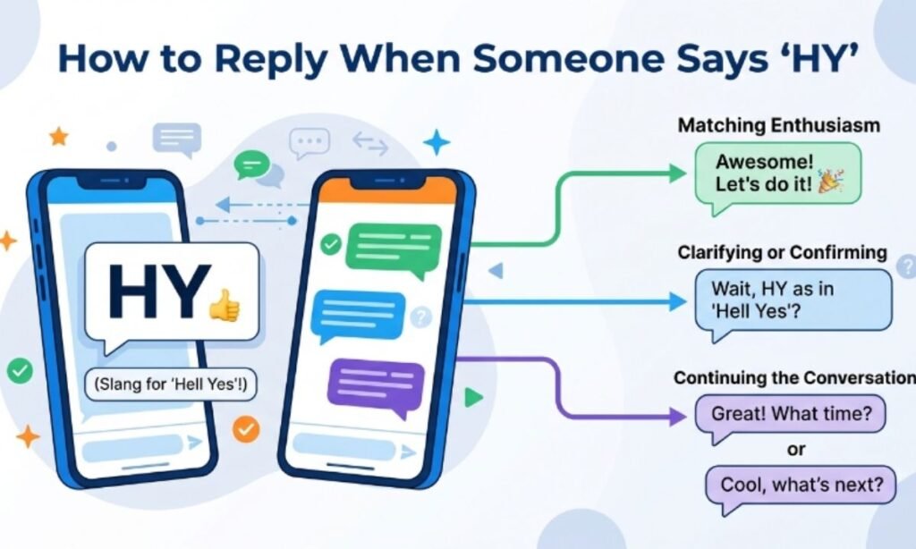 How to Reply When Someone Says HY