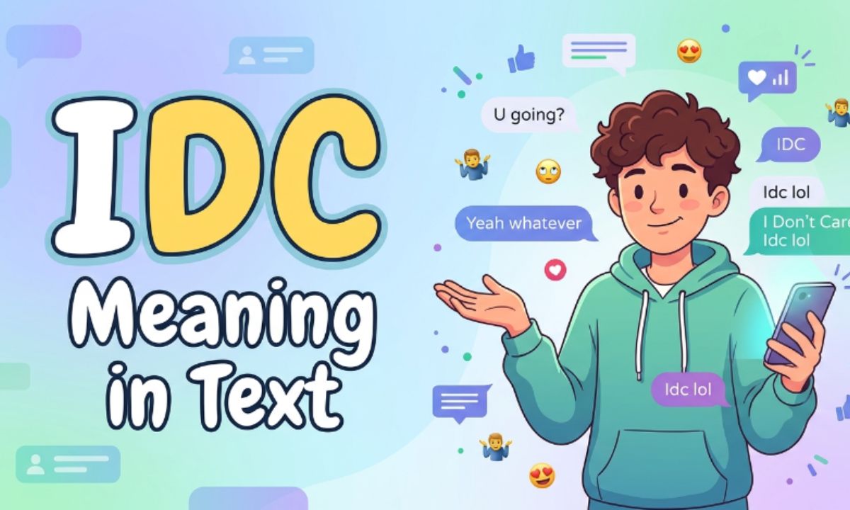 IDC Meaning in Text