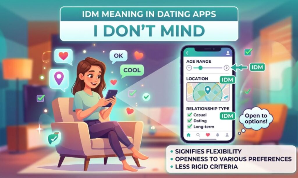 IDM Meaning in Dating Apps