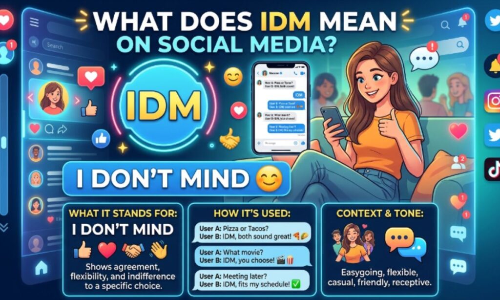 IDM Meaning on Social Media