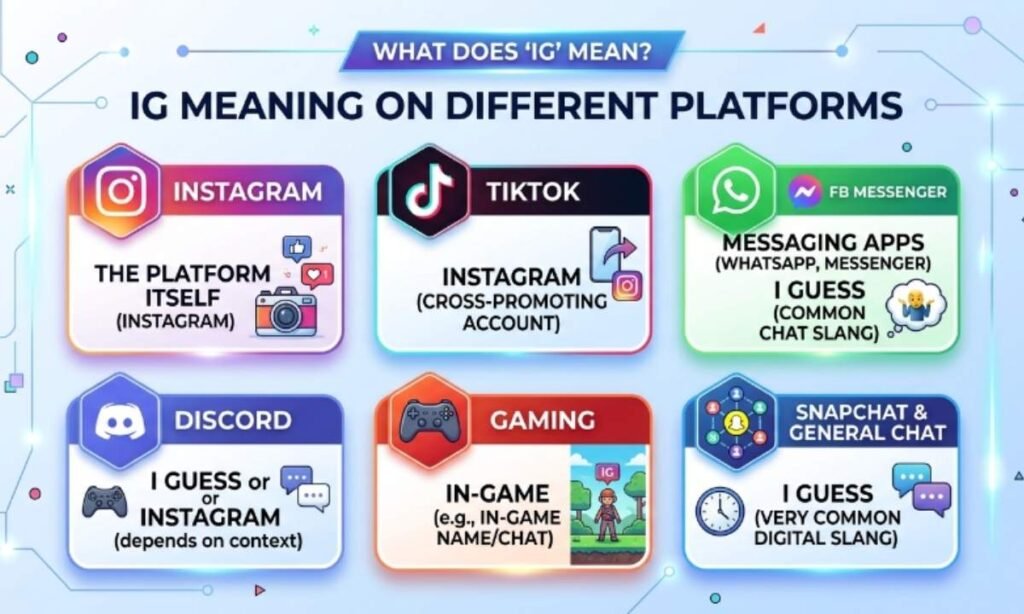 IG Meaning on Different Platforms
