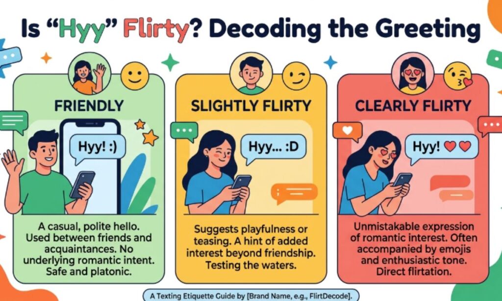 Is “Hyy” Flirty
