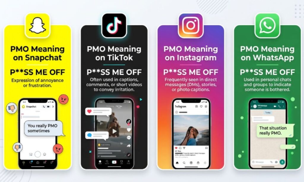 PMO Meaning on Snapchat, TikTok, Instagram & WhatsApp