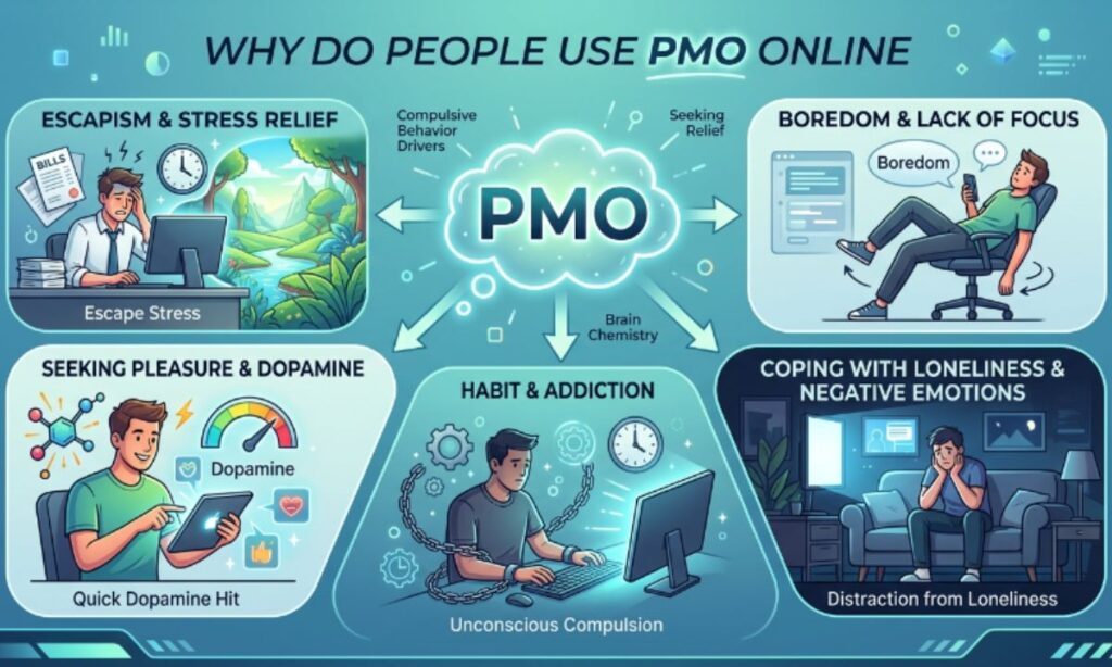 People use PMO online