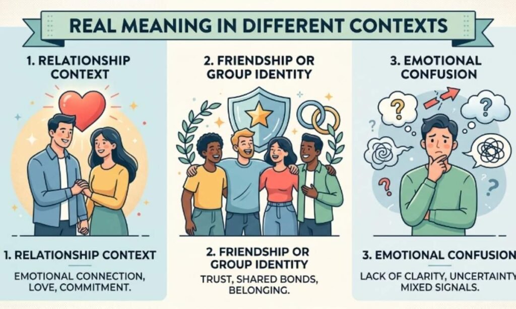Real Meaning in Different Contexts
