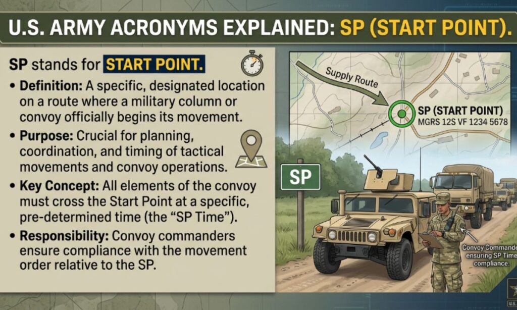 SP Meaning Army