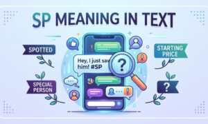 SP Meaning in Text