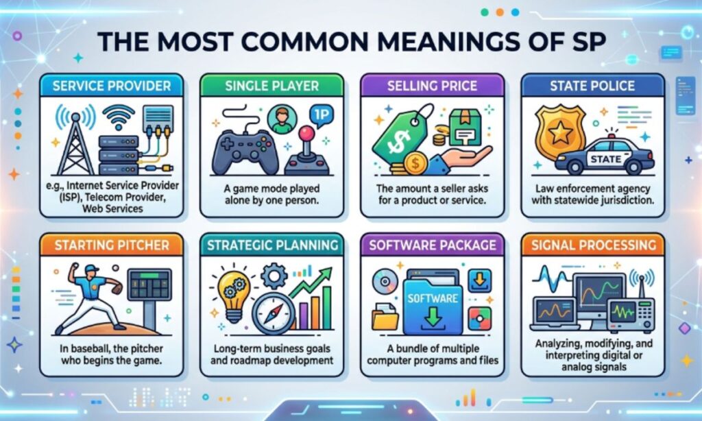 The Most Common Meanings of SP