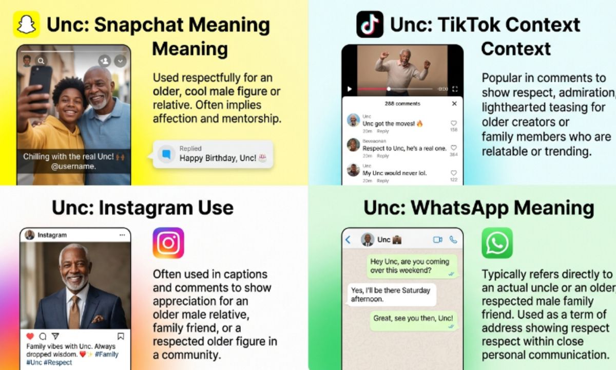 UNC Meaning on Snapchat, TikTok, Instagram & WhatsApp