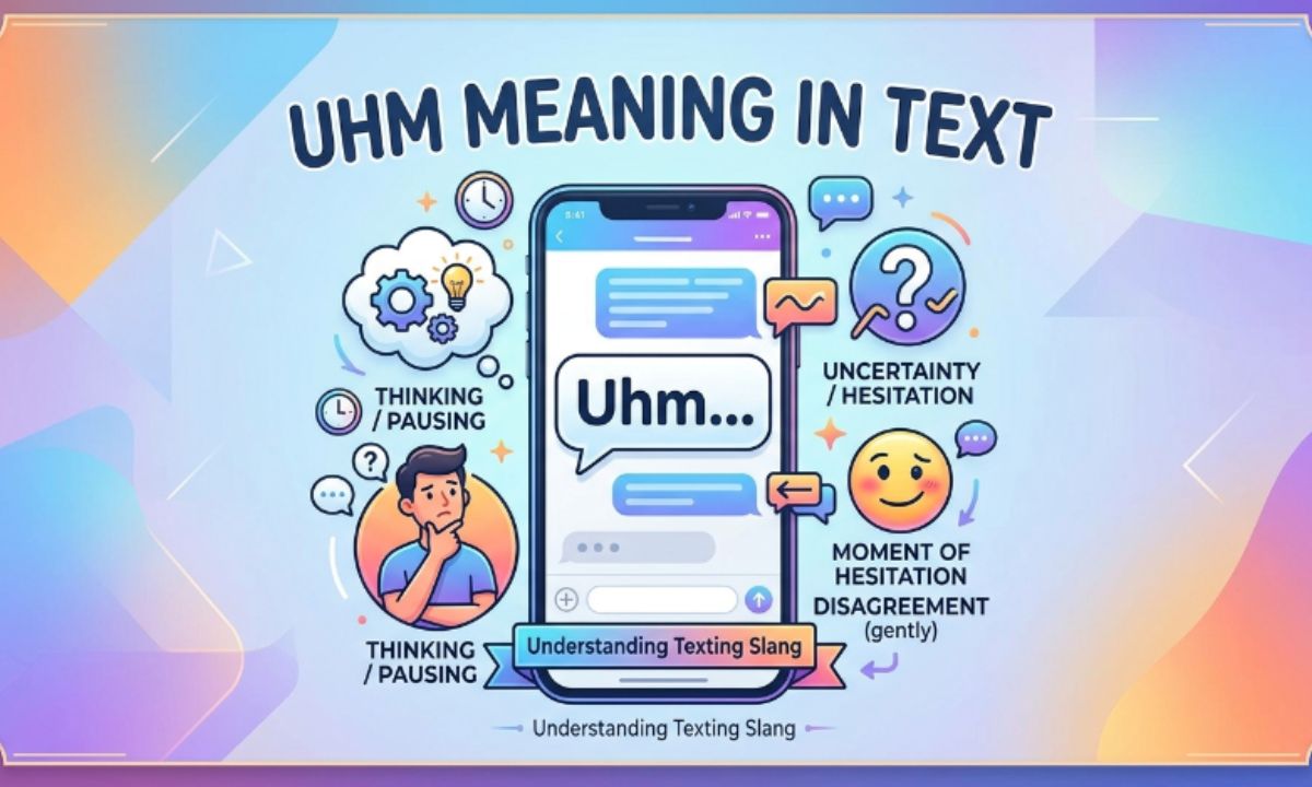 Uhm Meaning in Text