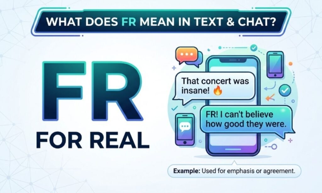 What Does FR Mean in Text & Chat