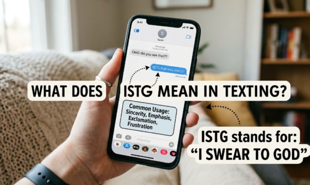 What Does ISTG Mean in Texting
