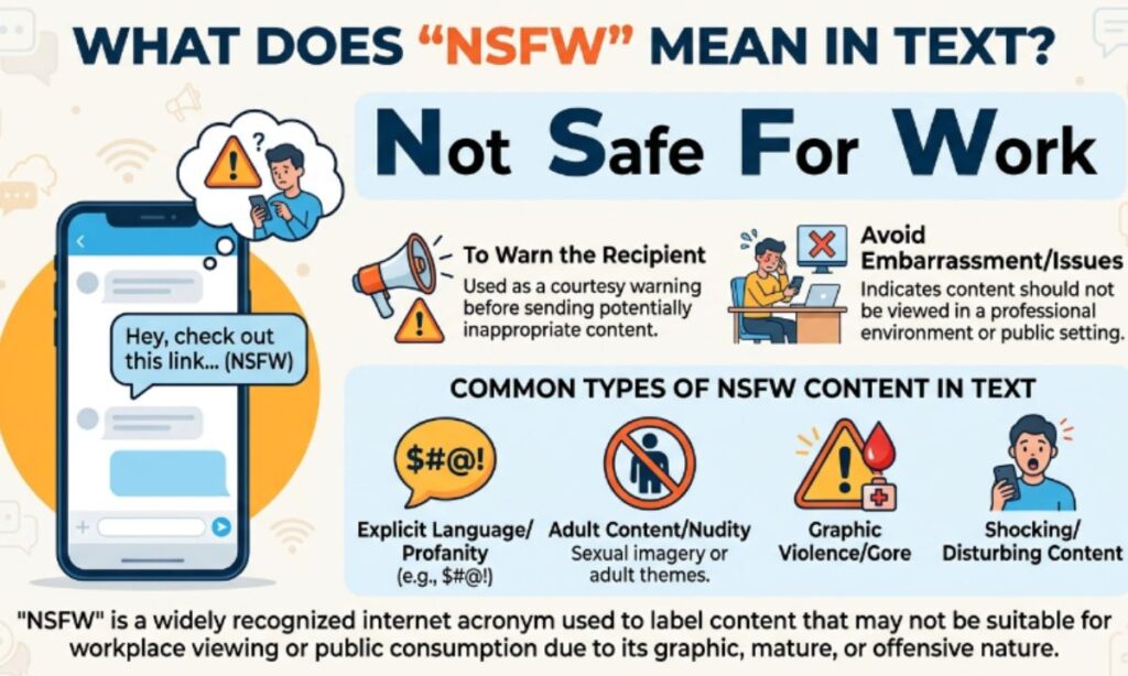 What Does NSFW Mean in Text