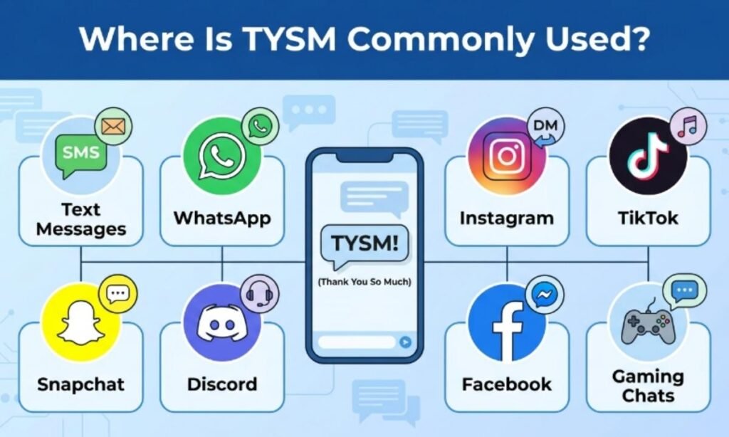 Where Is TYSM Commonly Used