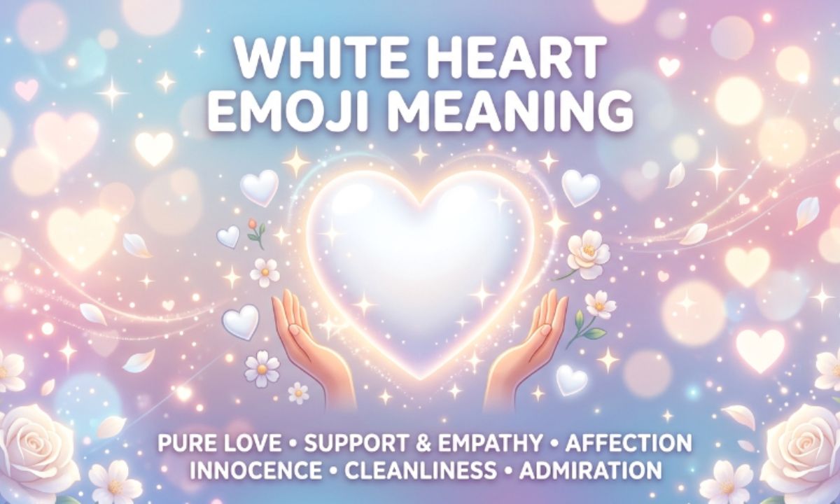 White Heart Emoji Meaning