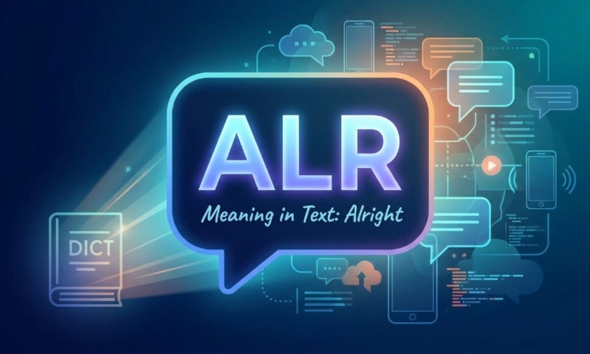 ALR Meaning in Text