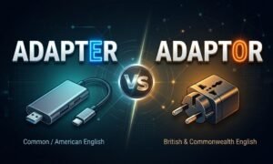 Adapter vs Adaptor