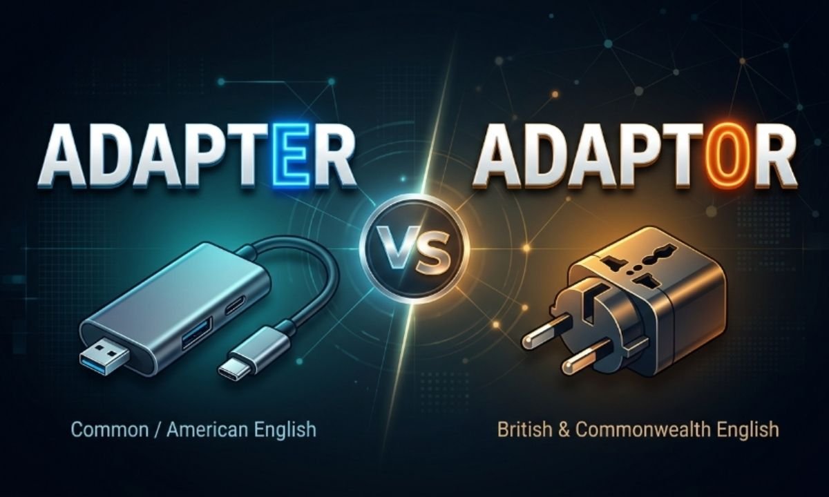 Adapter vs Adaptor