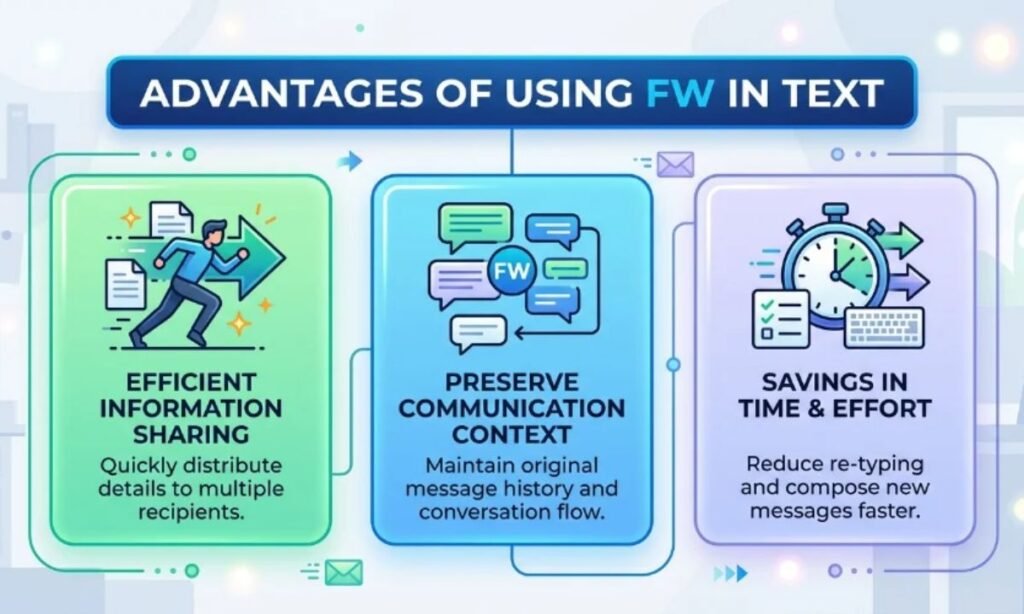Advantages of Using FW in Text