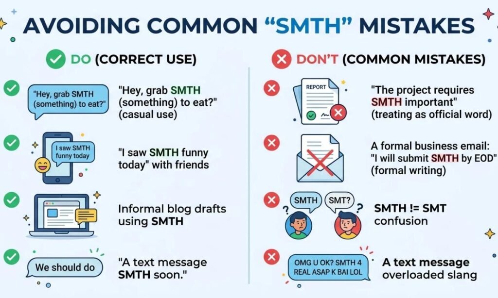 Common SMTH Mistakes and Misunderstandings
