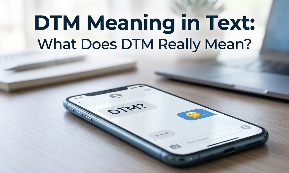 DTM Meaning in Text What Does DTM Really Mean
