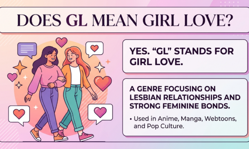 Does GL Mean Girl Love