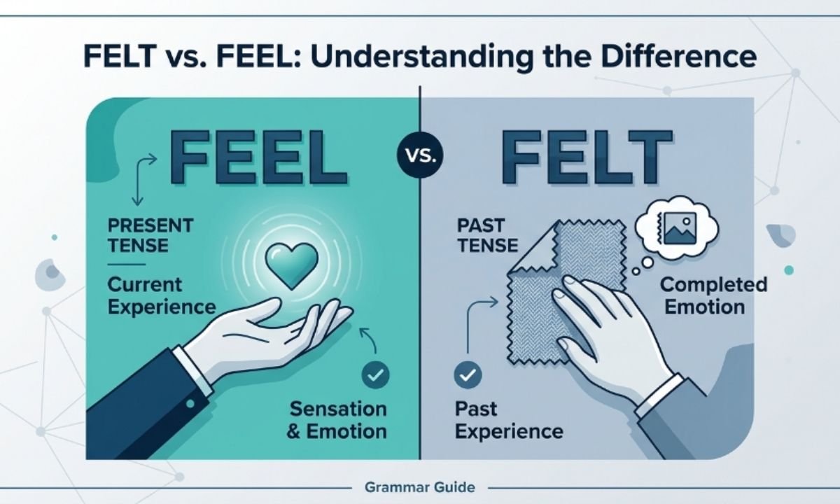 Felt vs Feel Powerful Guide to Meaning, Usage & Examples