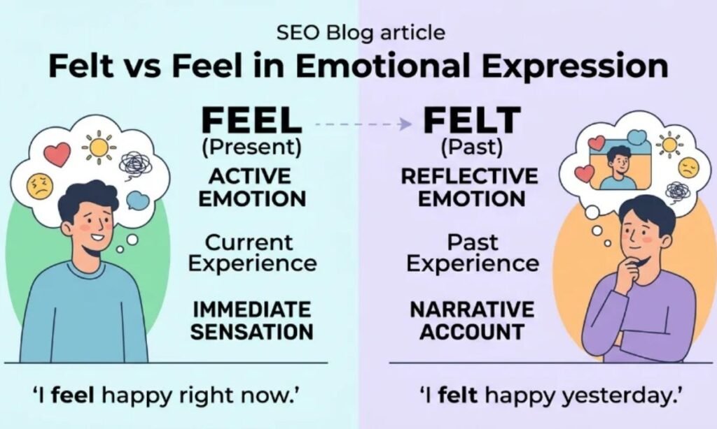 Felt vs Feel in Emotional Expression