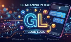 GL Meaning in Text