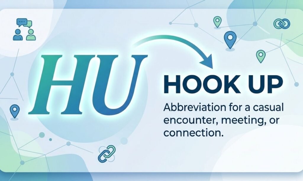 HU Meaning Hook Up