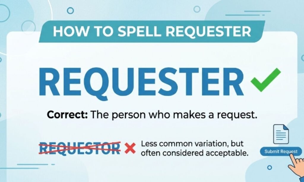 How to Spell Requester