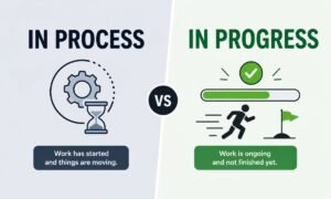In Process vs In Progress