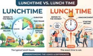 Lunchtime vs. Lunch Time